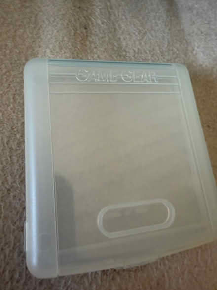 Photo of free Sega game gear cartridge container (Newtown, CT) #1
