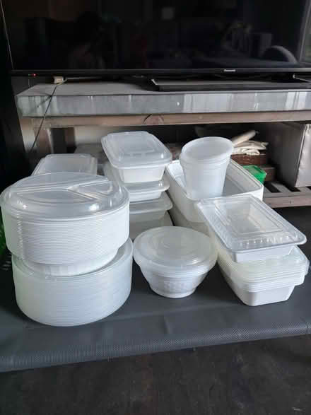 Photo of free Many takeout containers - various (Midtown Toronto) #1