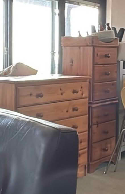 Photo of free Pine drawers (Pagham West Sussex PO21) #2