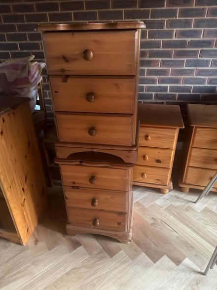 Photo of free Pine drawers (Pagham West Sussex PO21) #1