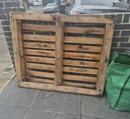 Photo of free Wooden pallet (Chadwell Heath RM6) #1