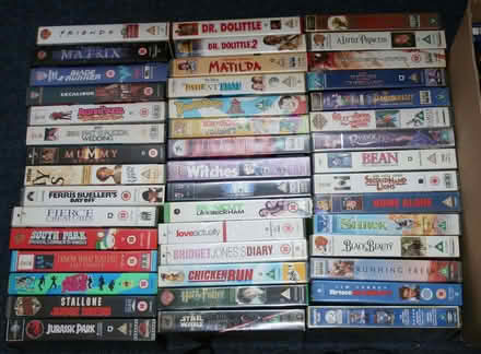 Photo of free VHS film collection with player (Barrow upon Soar LE12) #2