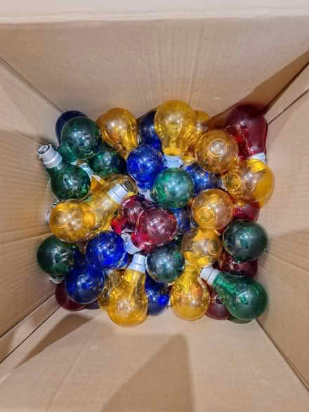 Photo of free 25 watt bc coloured festoon lamps (Hibaldstow) #1