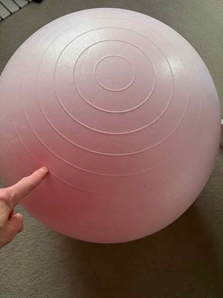 Photo of free Pink gym ball by Oxfit (Bath BA1) #1