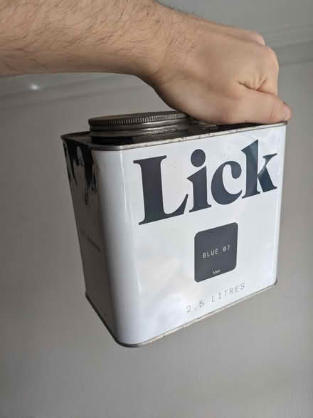 Photo of free Lick Paint white and blue (South Tottenham N15) #3