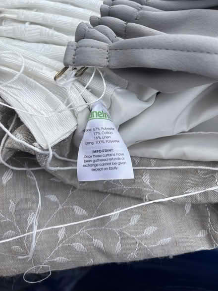 Photo of free Full Length Dunelm Curtains x2 sets (Chorleywood WD3) #3