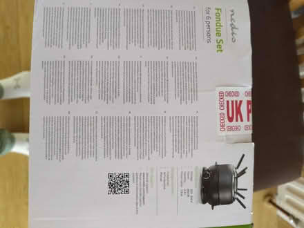 Photo of free Electric Fondue set (Hooley CR5) #3