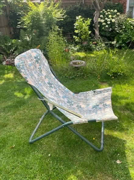 Photo of free Garden reclining chair (OX11 South Moreton) #1