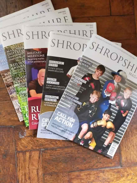Photo of free Five Shropshire magazines (Little Wenlock TF6) #1