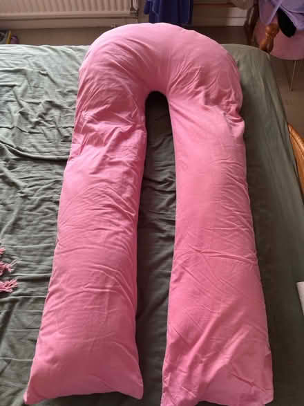 Photo of free U pillow and case (Collect near Marsh Park OX4) #1