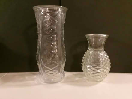 Photo of free Swan & Clear Vases (Northwest Frederick) #1