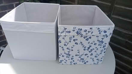 Photo of free Kallax storage boxes (Purley on Thames RG31) #1
