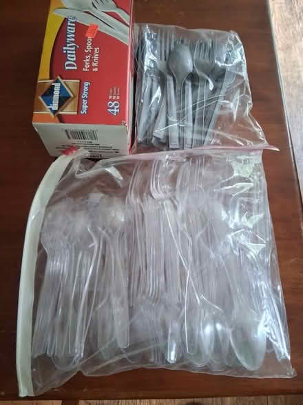 Photo of free Plastic flatware (Townsend) #1
