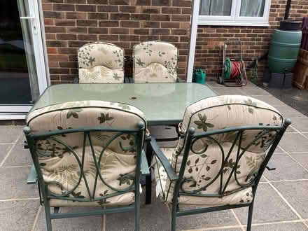 Photo of free Garden table with 4 chairs (Maidstone ME15) #2