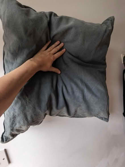 Photo of free Big blue IKEA Cushion (Manchester Road, N15) #2