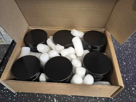 Photo of free 6 120ml dark glass pots for lotions/potions (Rafborough GU14) #1