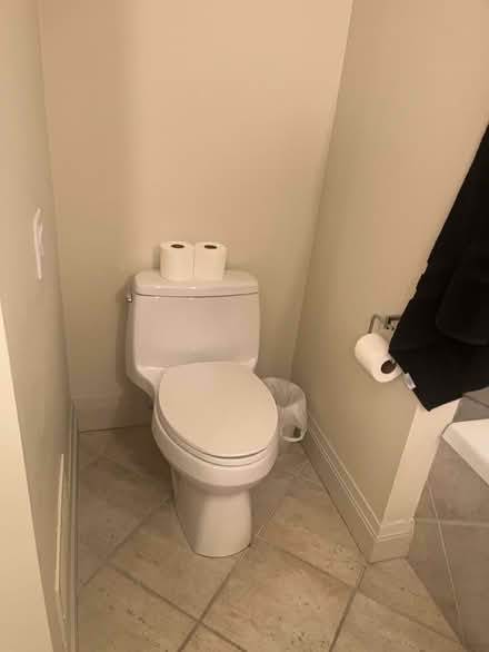 Photo of free Used toilet in good shape (Old ottawa south) #1