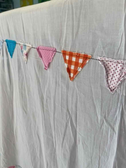 Photo of free Gauzy bunting pattern curtains (Horsham RH13) #4
