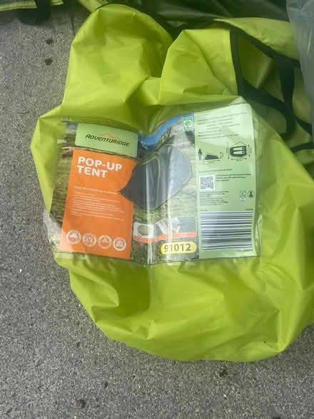 Photo of free unused pop up tent (ballinasloe) #1