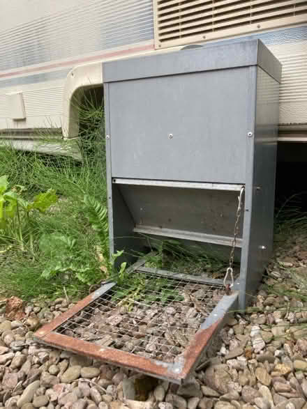 Photo of free chicken feeder (Barnards green WR14) #1