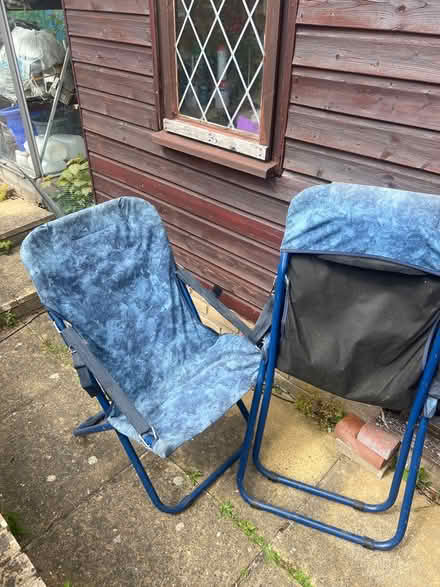 Photo of free Foldaway garden chairs (Stanway, CO3) #1