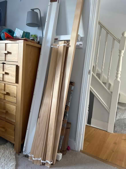 Photo of free Double bed frame (Brentford) #2