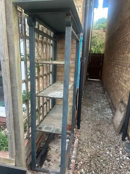 Photo of free Garden / outdoor shed metal shelves (Kentwood RG30) #2