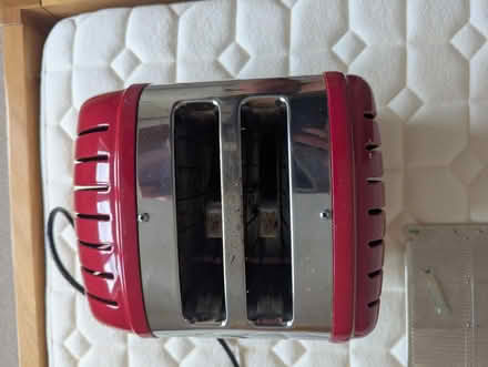 Photo of free Red dualit 2 slot toaster plus spare element (Smalley DE7) #1