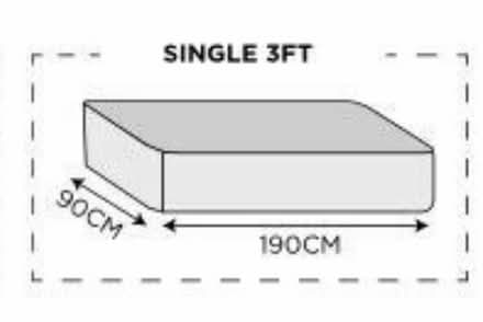 Photo of free Memory Foam Single 2" matrss topper (Barnes SW13) #2