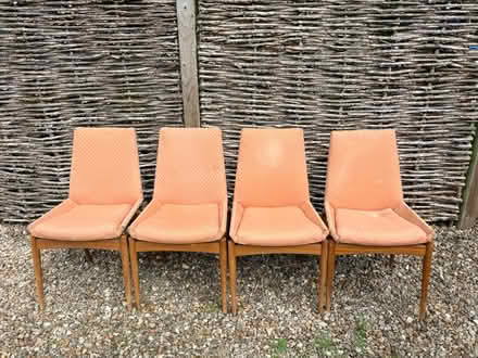 Photo of free Four Vintage Dining Chairs (Stretton, Rutland) #1