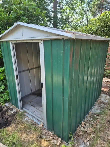 Photo of free Metal shed - 6 feet (Woodham, Woking GU21 5TN) #1