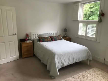 Photo of free Double bed frame (Brentford) #1