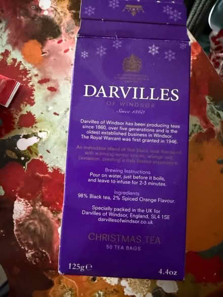 Photo of free Darvilles Christmas Tea (Newtown, CT) #2