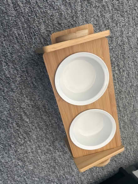Photo of free Pet bowls with stand (Edinburgh) #1