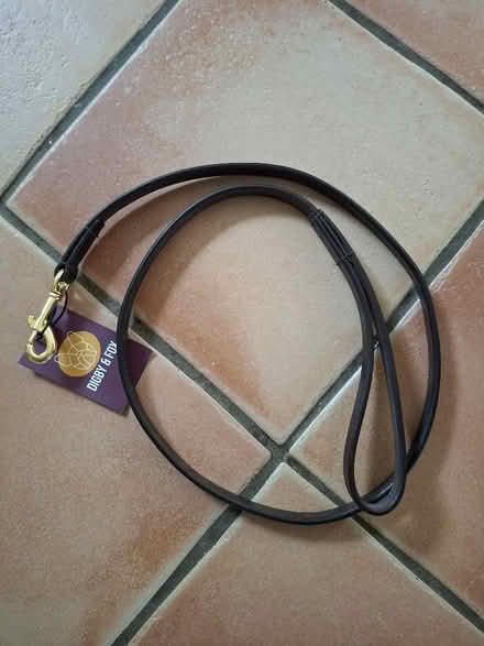 Photo of free Leather dog lead (Browns Hill GL6) #1