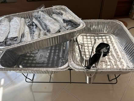 Photo of free Chafing dish stand + silverware (63105 near Forest Park) #1