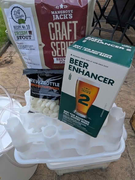 Photo of free Beer brewing kit with ingredients (Lower Earley RG6) #1