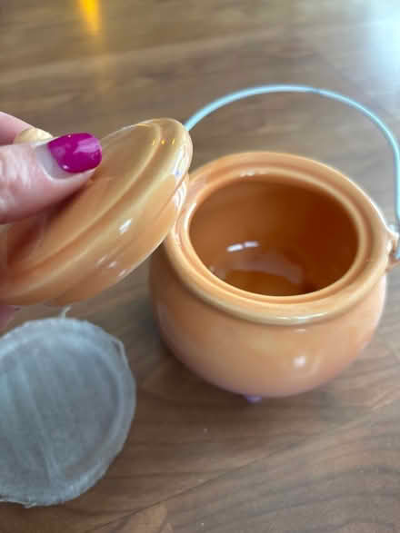 Photo of free Decorative ceramic cauldron (Olney, MD) #2