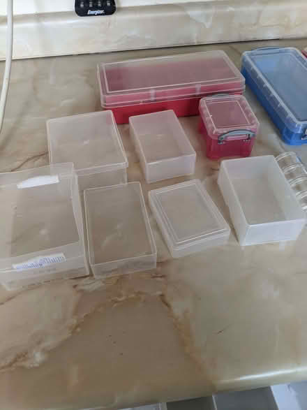 Photo of free Various plastic organiser boxes (Horspath OX33) #1