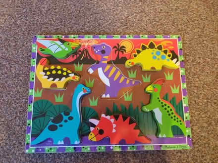 Photo of free Melissa and Doug dinosaur puzzle (West Wickham BR4) #1