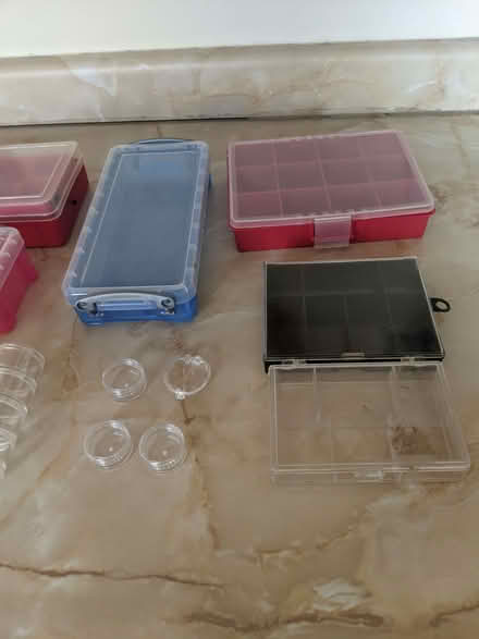 Photo of free Various plastic organiser boxes (Horspath OX33) #2