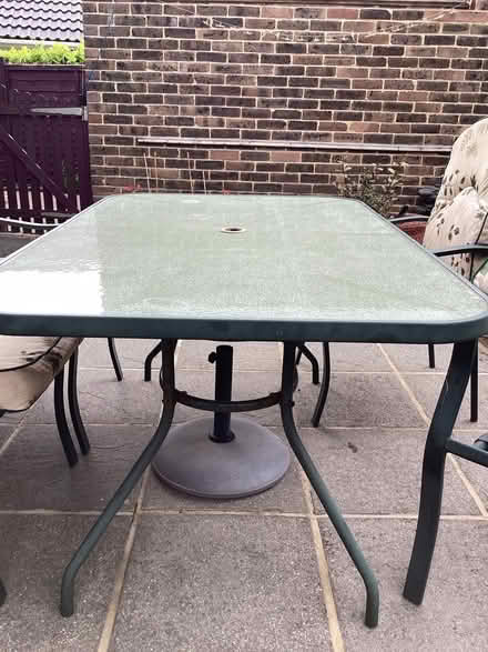Photo of free Garden table with 4 chairs (Maidstone ME15) #3