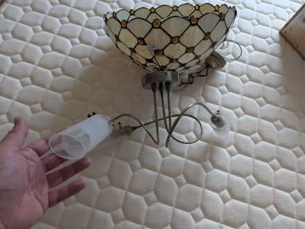 Photo of free Ceiling light lamp fitting (Smalley DE7) #1