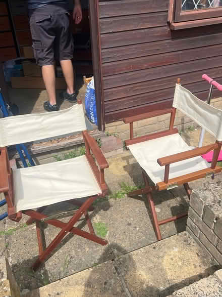 Photo of free Foldaway chairs (Stanway, CO3) #1