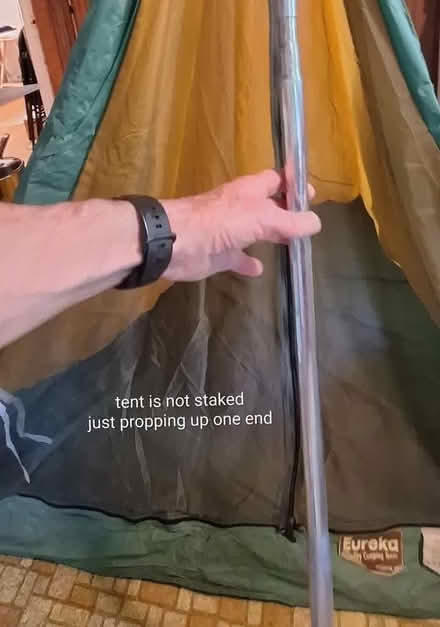 Photo of free Eureka A-frame tent (Davis/Teele Square area) #3