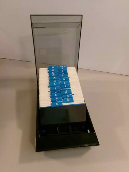 Photo of free Rolodex with Cover (Northwest Frederick) #2