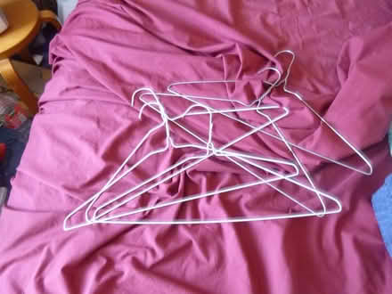 Photo of free Metal clothes hangers (Greenford UB6 8PF) #1