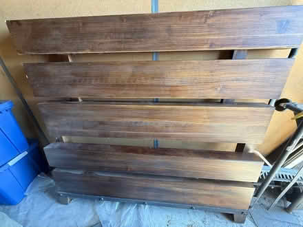 Photo of free Bed frame & night stand (Rohnert Park, CA) #1