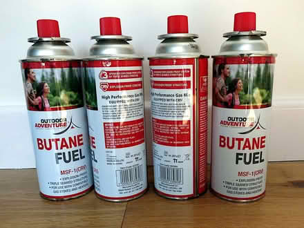 Photo of free 4 butane gas cans (Llandrindod LD1) #1