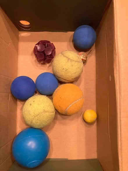 Photo of free Box’o’balls (Crystal Beach) #1